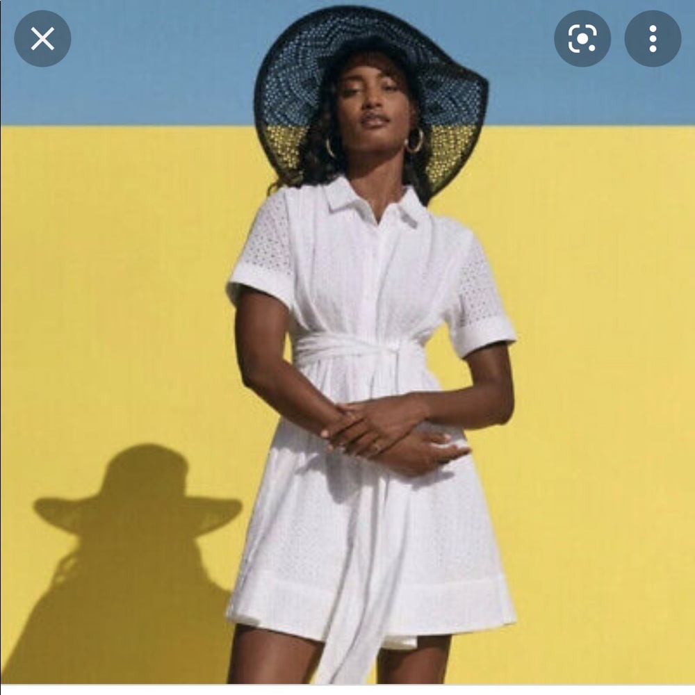 Lisa Marie Fernandez x Target Eyelet Shirtdress